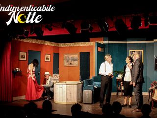 Il cast de L'indimenticabile notte diretta da Ugo Rizzato al teatro del Marchesato di Saluzzo Il cast de L'indimenticabile notte diretta da Ugo Rizzato al teatro del Marchesato di Saluzzo