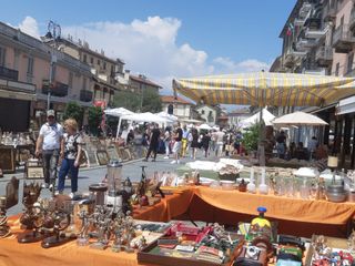 Immagini dal MercAntico di Saluzzo, domenica 11 giugno