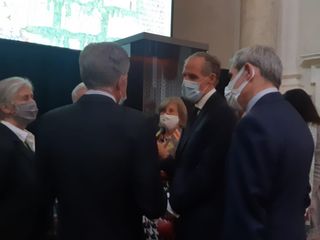 L'Ambasciatore di Francia Christian Masset a Saluzzo