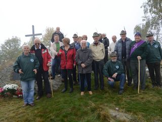 Sul luogo dello schianto