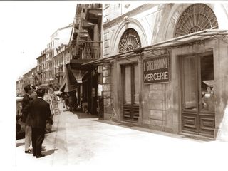 Mercerie Gagliardone foto storica del 1961