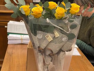 Rose gialle Zonta per le donne del consiglio comunale