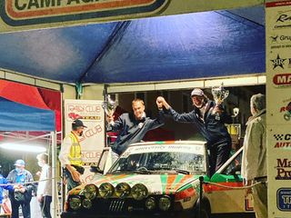 La vittoria al Rally Campagnolo