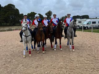 La squadra azzurra di Hoseball pony under 16