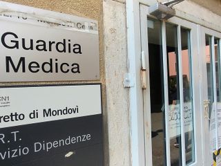 L'attuale sede della Guardia Medica a Mondovì L'attuale sede della Guardia Medica a Mondovì