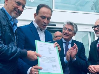 Cirio, Icardi e i sindaci del territorio annunciano la dichiarazione di fine lavori della struttura, nel settembre scorso