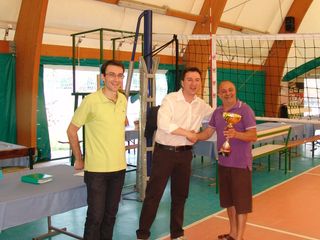 La premiazione di Pino Cramarossa