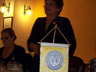 Enrica Tavecchio da il via alla Conviviale