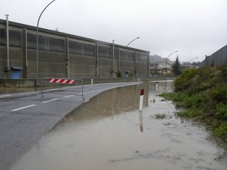 Un tratto della provinciale 582