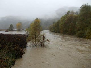 Il fiume Bormida a Saliceto