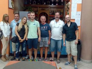 I vincitori del memorial Bruno Ughetti con i famigliari I vincitori del memorial Bruno Ughetti con i famigliari