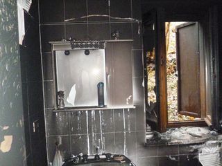 Il bagno del fabbricato di via Ostana 4