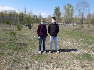 Lidia Agnello e Samuele Colotta, presidente e tecnico Aspromiele