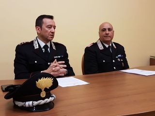 Pettinato e Palmas in conferenza stampa