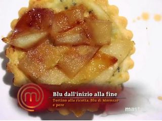 Uno dei piatti cucinati con il "Blu di Morozzo"