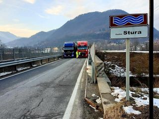 Le prove di carico del dicembre scorso Le prove di carico del dicembre scorso