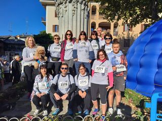 Parte del personale della scuola Afp di Dronero