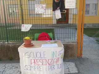 La protesta a Cuneo