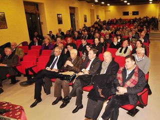 Il pubblico presente all'incontro