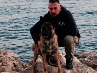 Raffaele con Athos Raffaele con Athos