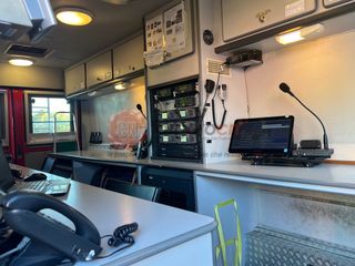 L'interno del mezzo UCL