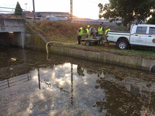 via Suniglia a Savigliano - dalla pagina della Protezione Civile di Savigliano