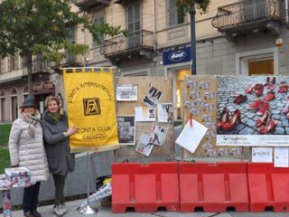 Zapatos rojos a Saluzzo