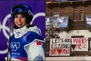 "Eileen Gu ti amo, sposami": Livigno 'pazza' per la stella del freestyle alle Olimpiadi