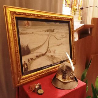 Gli oggetti 'prestati' al Santuario per la funzione Gli oggetti 'prestati' al Santuario per la funzione