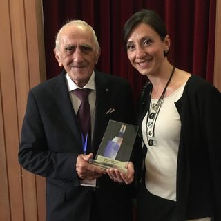 Roxana Marcosanu con Romolo Garavagno