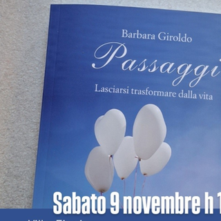 Peveragno, a Villa Fiorita si presenta il libro "Passaggi" di Barbara Giroldo