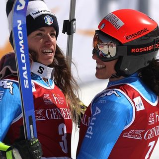 Marta Bassino e Federica Brignone (foto fisi)