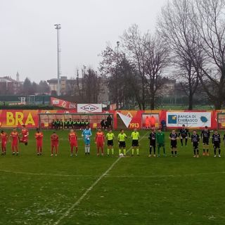 Calcio Serie D: oggi il recupero del secondo tempo di Bra-Derthona, si riparte dal risultato di 0-0