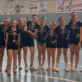 Volley femminile: Cherasco sul podio U13 ai campionati nazionali Csi