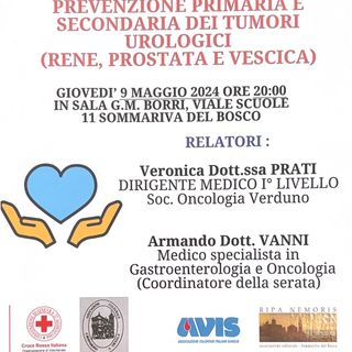 Prevenzione primaria e secondaria dei tumori urologici: un evento a Sommariva del Bosco