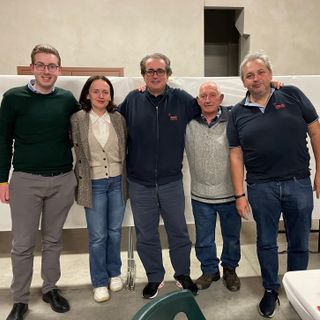 Nella foto, da sinistra, Gabriele Giletta, sindaco di Villanova Solaro; Federica Barbero, consigliere regionale; Ambrogio Invernizzi, presidente Inalpi SpA; Venanzio Barra, presidente Associazione Pesca Villanova Solaro; Pierantonio Invernizzi, consigliere di amministrazione Inalpi SpA Nella foto, da sinistra, Gabriele Giletta, sindaco di Villanova Solaro; Federica Barbero, consigliere regionale; Ambrogio Invernizzi, presidente Inalpi SpA; Venanzio Barra, presidente Associazione Pesca Villanova Solaro; Pierantonio Invernizzi, consigliere di amministrazione Inalpi SpA