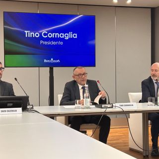 Da sinistra il direttore generale Enzo Cazzullo, il presidente Tino Cornaglia e il vicepresidente Pierpaolo Stra