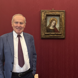 Il presidente della Cassa di Risparmio di Fossano Gianfranco Mondino