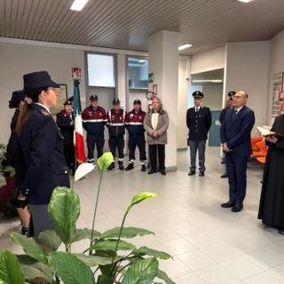 La cerimonia tenuta questa mattina alla presenza del cappellano della Polizia di Stato don Mauro Biodo, di una rappresentanza del personale in servizio e della locale sezione dell'Anps, nonché dei familiari dei caduti della Polizia di Stato di Cuneo