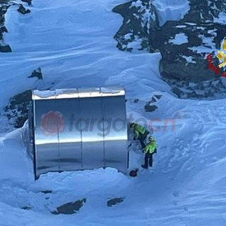 L'intervento effettuato dal Reparto Volo dei Vigili del Fuoco Piemonte