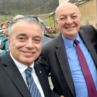 Il vicepresidente del Consiglio regionale Franco Graglia col ministro Pichetto Fratin