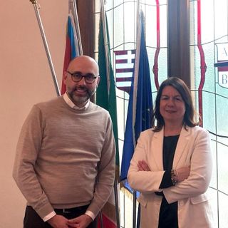 L’incontro tra il presidente Robaldo e Aurelia Isoardi, nuova presidente dei Commercialisti di Cuneo