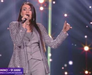 L'esibizione in finale di Gabriella Bonino