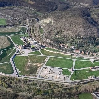 L'area dell'ex Acna di Cengio