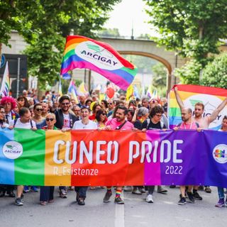In foto Cuneo Pride del 2022