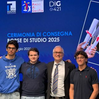 Borse di studio Tesisquare: premiati tre studenti del Vallauri