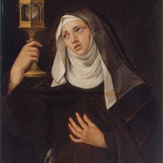 Santa Chiara, dipinto di Paolo Agelli (1777)