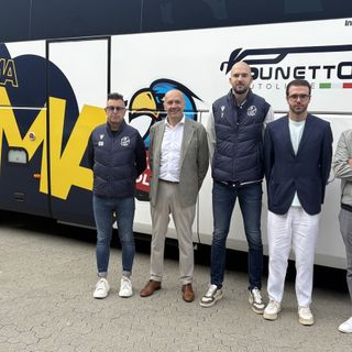 Da sx: Davide Bima, Corrado Gunetto, Marko Sedlacek, Mario Gunetto e Paolo Brugiafreddo
