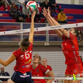 Una immagine del match tra Mondovì e Florens Vigevano (foto Cristiano Silvestri)