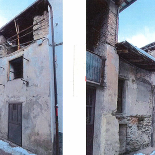 Struttura su via Municipio dove sorgerà il Museo delle Grotte di Aisone